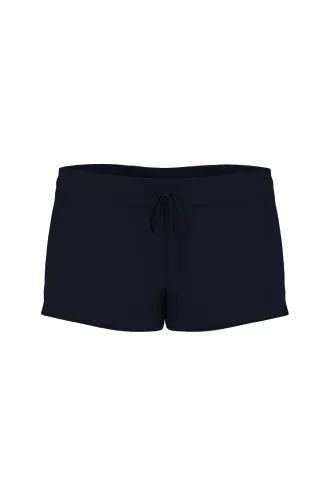 Short court bleu marine.
